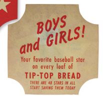 1952 Tip Top Bread Label